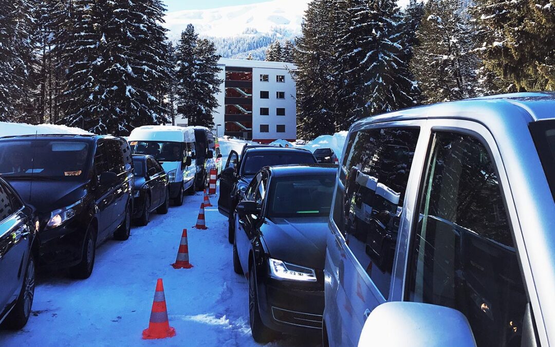 VIP-Mobile beim WEF – World Economic Forum in Davos: Januar 2024