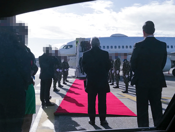 Visit of the African President in Paris, January 2019