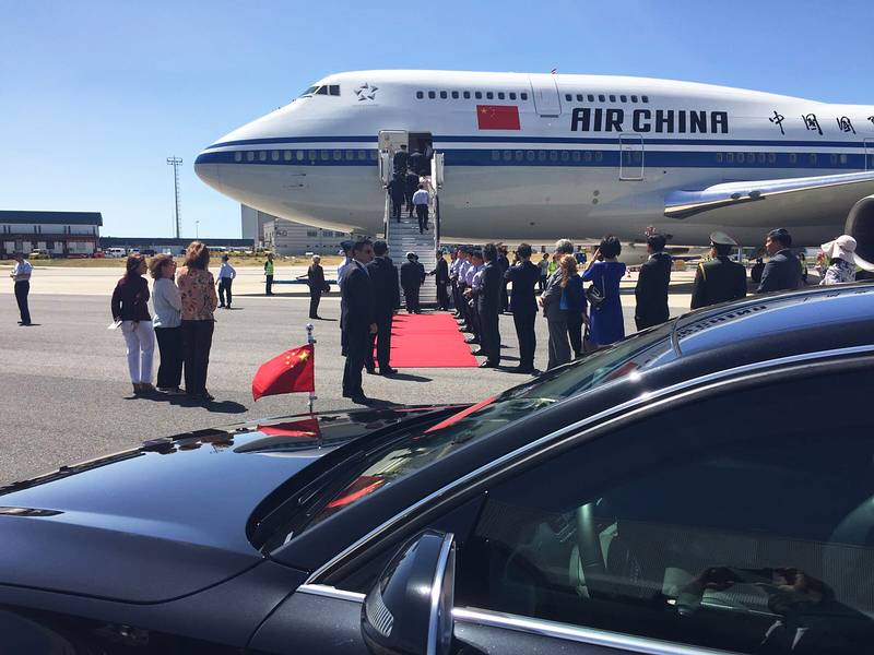 Parliament Delegation from China in Portugal — July 2017