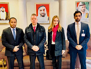 Cooperation with the Embassy of the country United Arab Emirates